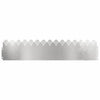 Vidaxl bordures de pelouse 20 pcs argent 103 x 0,05 x 22 cm acier inoxydable