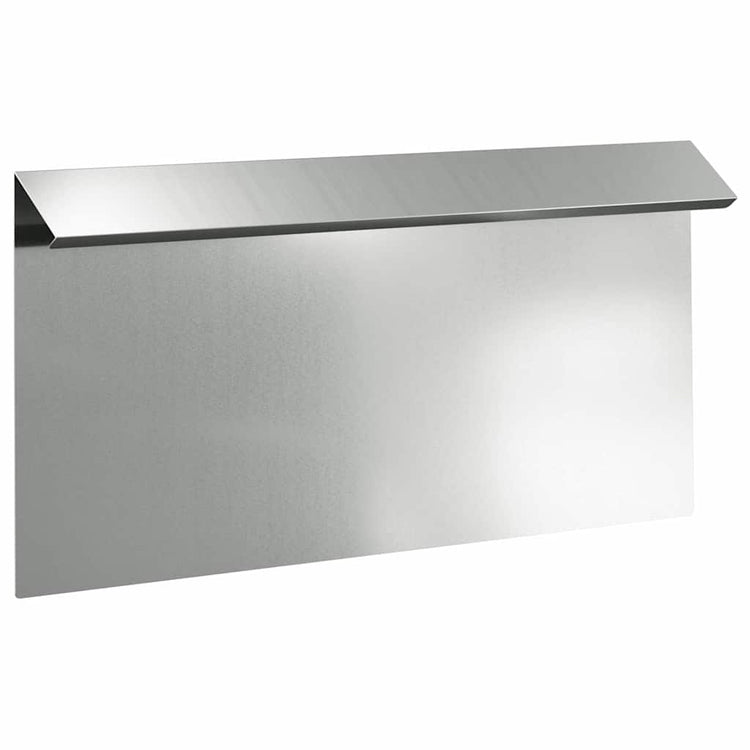 Vidaxl portail escargot 16 pcs argent 50 x 3,5 x 25 cm