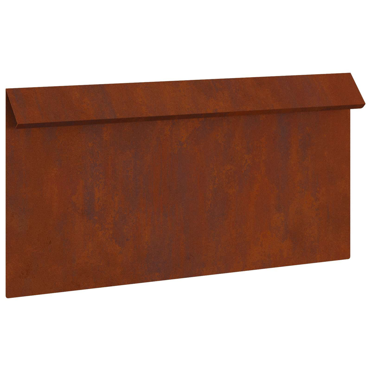 Vidaxl portail escargot rouillé 50 x 3,5 x 25 cm acier corten