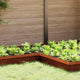 Vidaxl portail escargot 4 pcs rouillé 10 x 10 x 25 cm acier corten