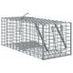 Vidaxx pièges à animaux anthracite 31 x 13 x 12cm acier