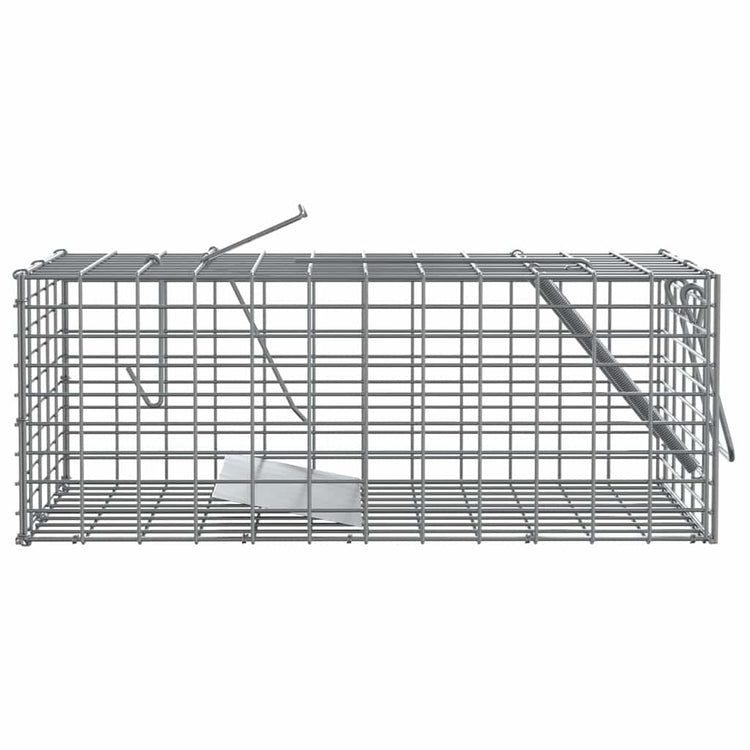 Vidaxx pièges à animaux anthracite 31 x 13 x 12cm acier