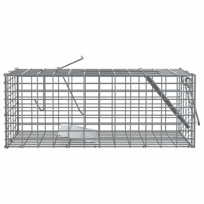 Vidaxx pièges à animaux anthracite 31 x 13 x 12cm acier