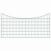 Vidaxl clôture d'étang set 5 pcs vert 100 x 50 cm acier