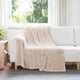Vidaxl plaid beige 150 x 200 cm polaire