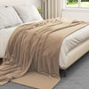 Vidaxl plaid camel 240 x 270 cm polaire