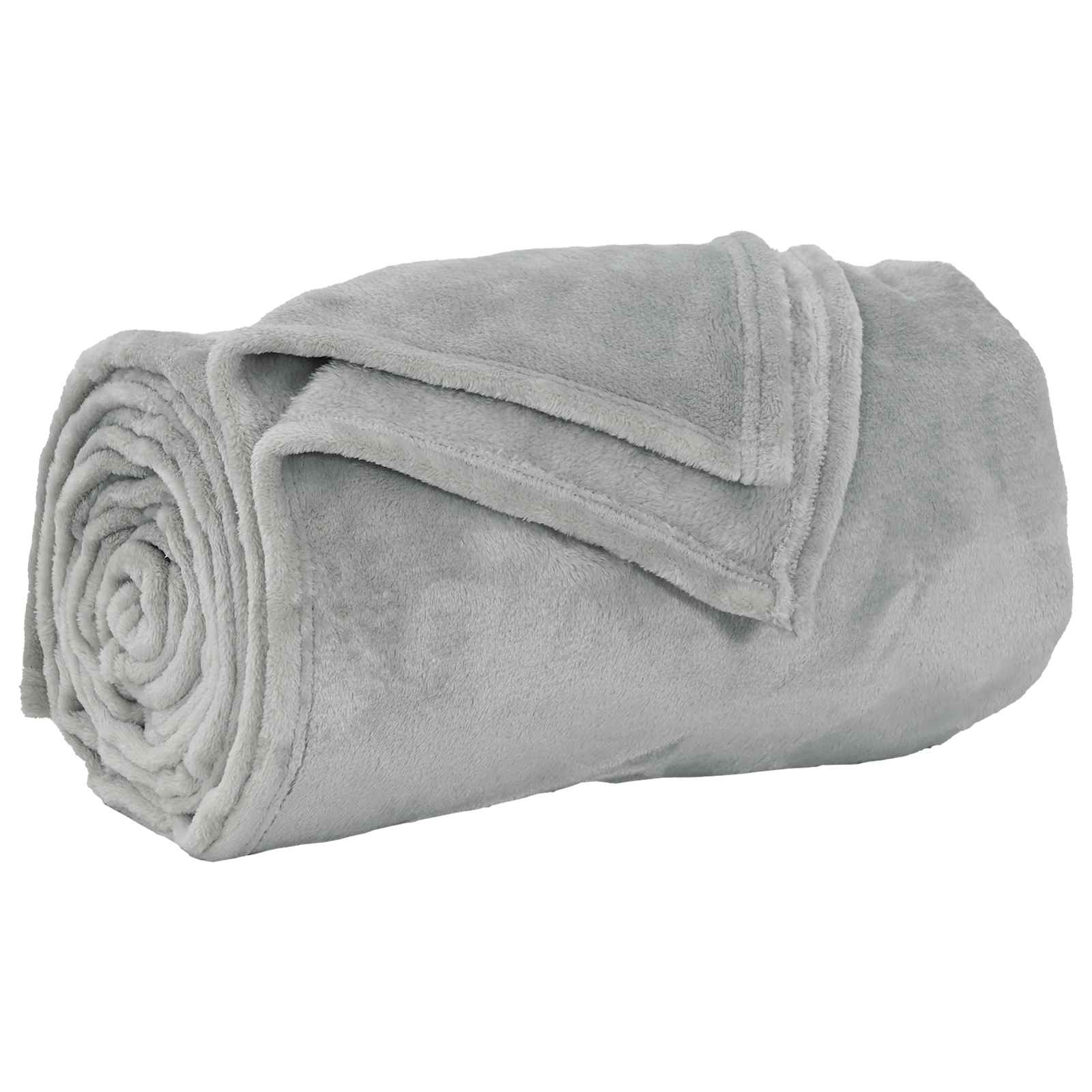 Vidaxx plaid gris 130 x 150 cm polaire