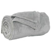 Vidaxx plaid gris 220 x 240 cm polaire