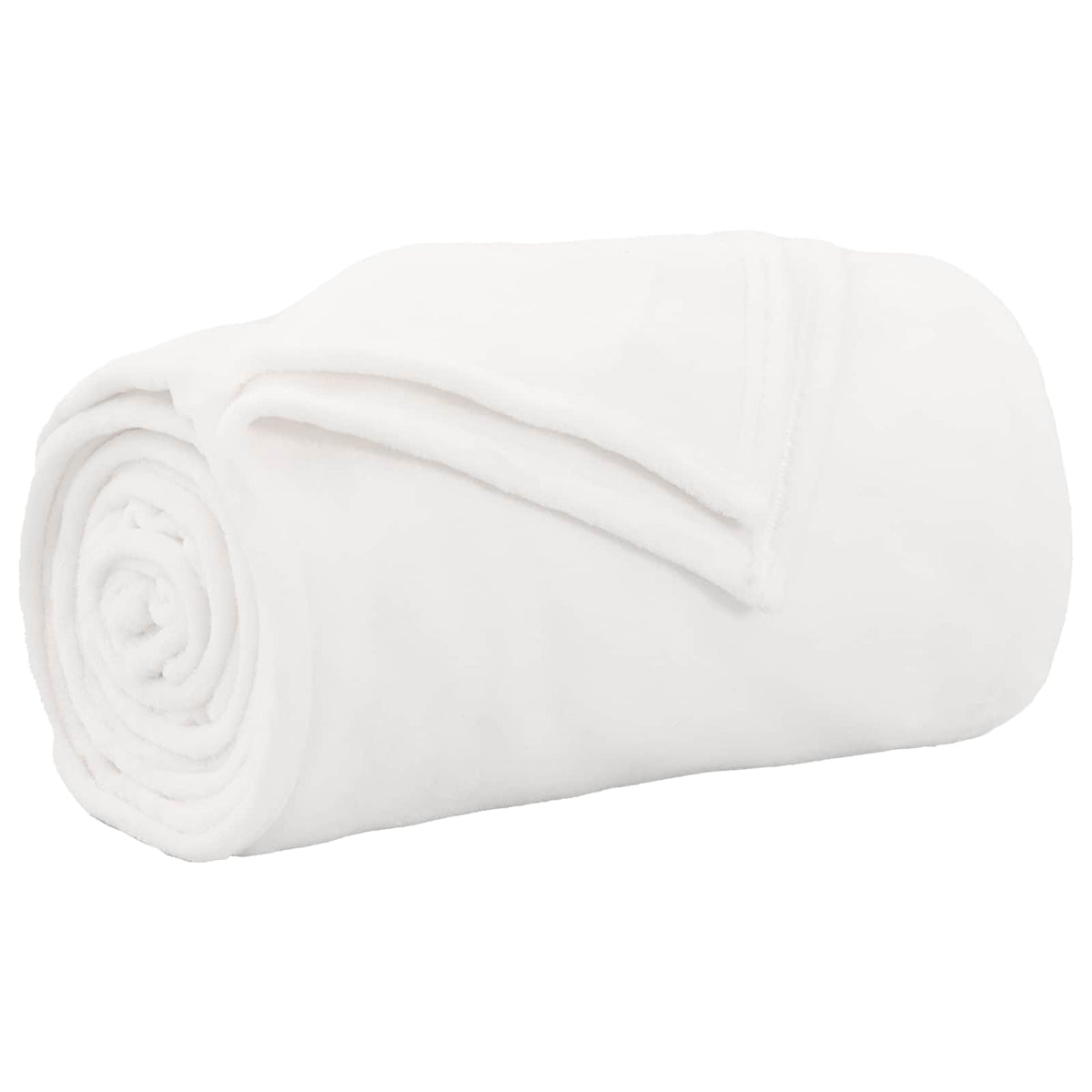 Vidaxx plaid blanc 240 x 270 cm polaire