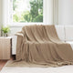VidaXL tapis 6 pcs camel 240 x 270 cm polaire