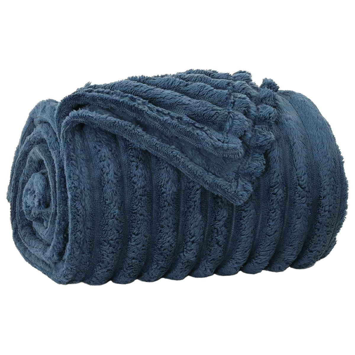 Vidaxx plaid bleu marine 200 x 150 cm polaire