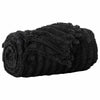Vidaxx plaid noir 150 x 130 cm polaire