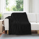 Vidaxx plaid noir 200 x 150 cm polaire