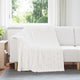 Vidaxx plaid blanc 200 x 150 cm polaire