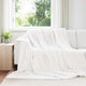 VidaXL tapis 6 pcs blanc 270 x 240 cm polaire
