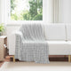 Vidaxx plaid gris 150 x 130 cm polaire