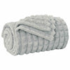 Vidaxx plaid gris 150 x 130 cm polaire