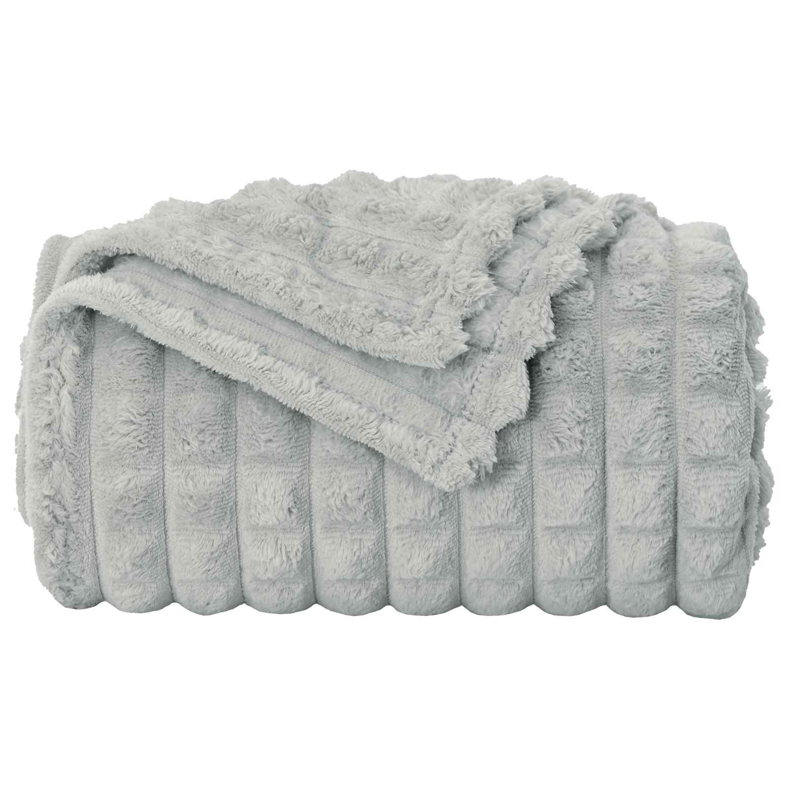 Vidaxx couverture gris 200 x 150 cm polaire