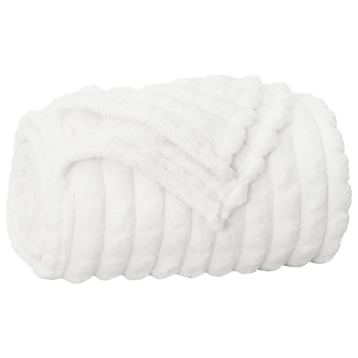 Vidaxx plaid blanc 200 x 150 cm polaire