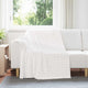 VidaXL tapis 6 pcs blanc 200 x 150 cm polaire