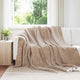 Vidaxx plaid camel 220 x 240 cm polaire