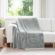 Vidaxl plaid gris 150 x 200 cm polaire