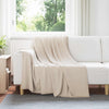 Vidaxl plaid beige 200 x 150 cm polaire