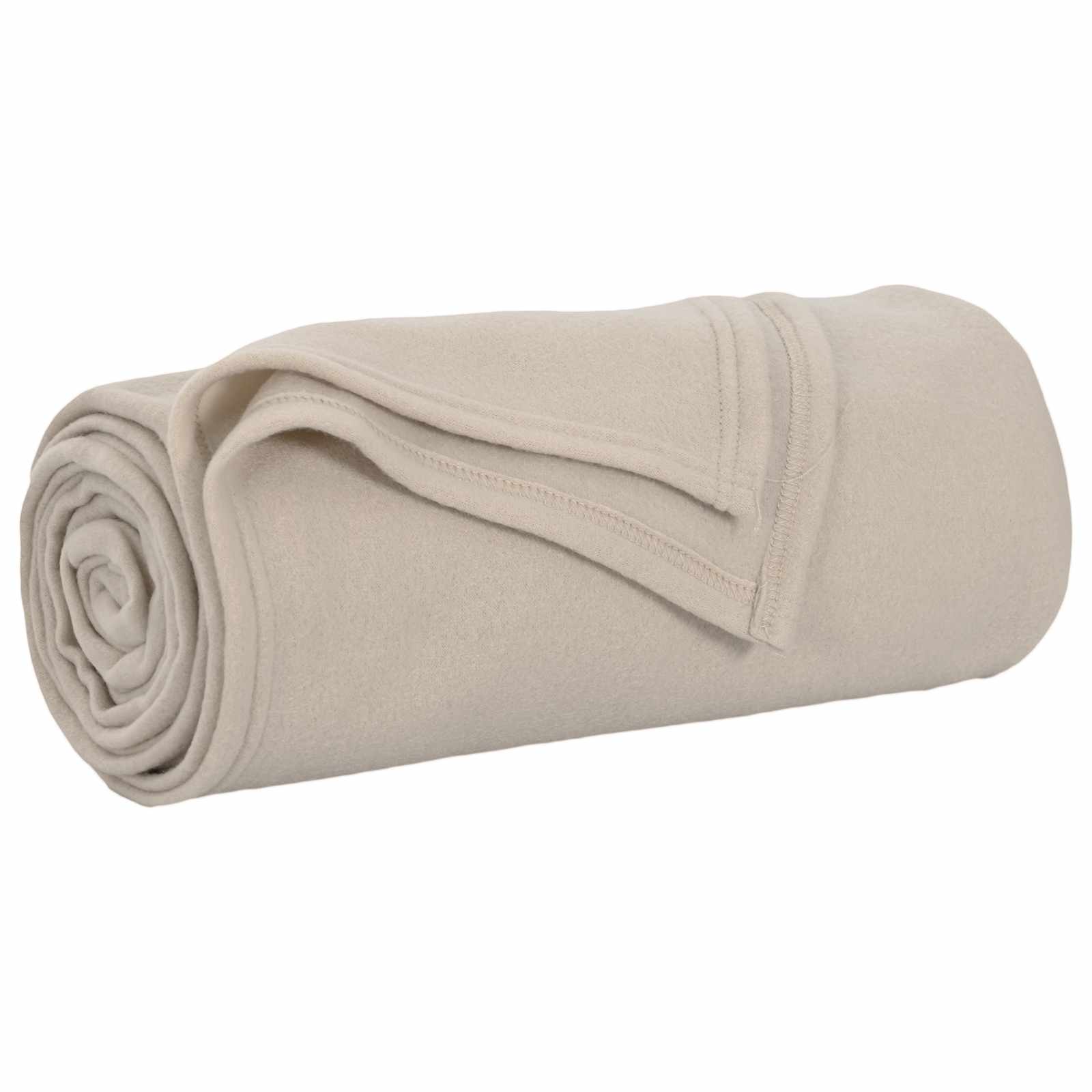 Vidaxl plaid beige 200 x 150 cm polaire