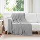 Vidaxx couverture gris 200 x 150 cm polaire