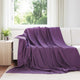 Vidaxl couverture violet 270 x 240 cm polaire