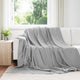 Vidaxl tapis 6 pcs gris 240 x 220 cm polaire
