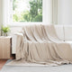Vidaxl tapis 24 pcs beige 270 x 240 cm polaire