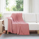 VidaXL tapis 24 pcs rose 170 x 130 cm polaire