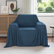 Vidaxx plaid bleu marine 210 x 140 cm polaire