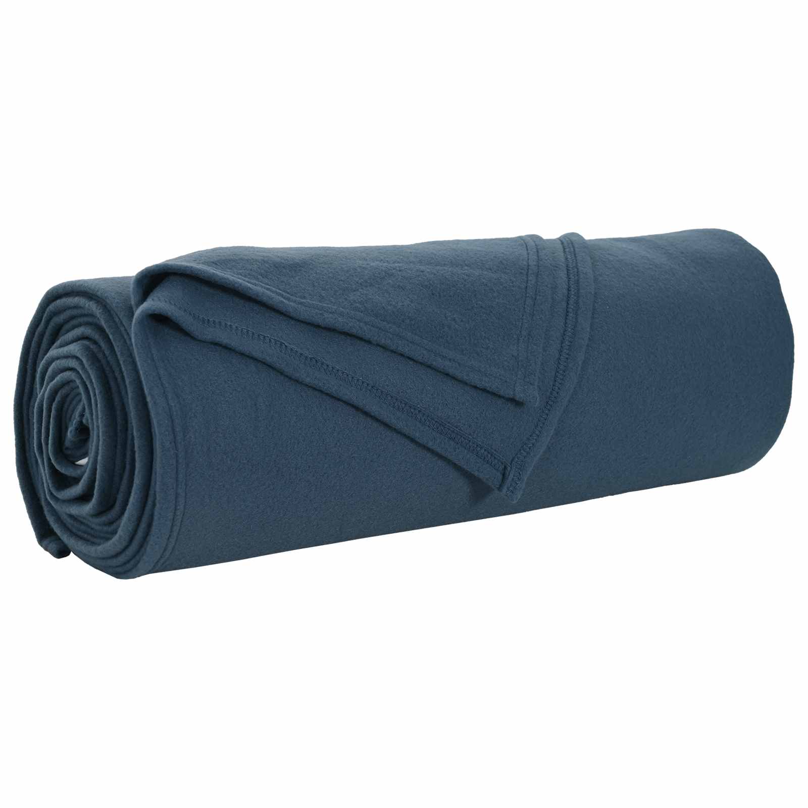 Vidaxx plaid bleu marine 210 x 140 cm polaire
