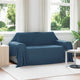 Vidaxx plaid bleu marine 280 x 210 cm polaire