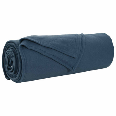 Vidaxx plaid bleu marine 350 x 270 cm polaire