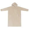 Vidaxl couverture sweat à capuche beige avec flanelle