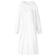 Vidaxl couverture à capuche blanc s flanelle