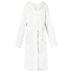 VidaXL peignoir à capuche blanc xxl flanelle