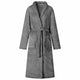 VidaXL peignoir sans capuche gris foncé XXXL flanelle
