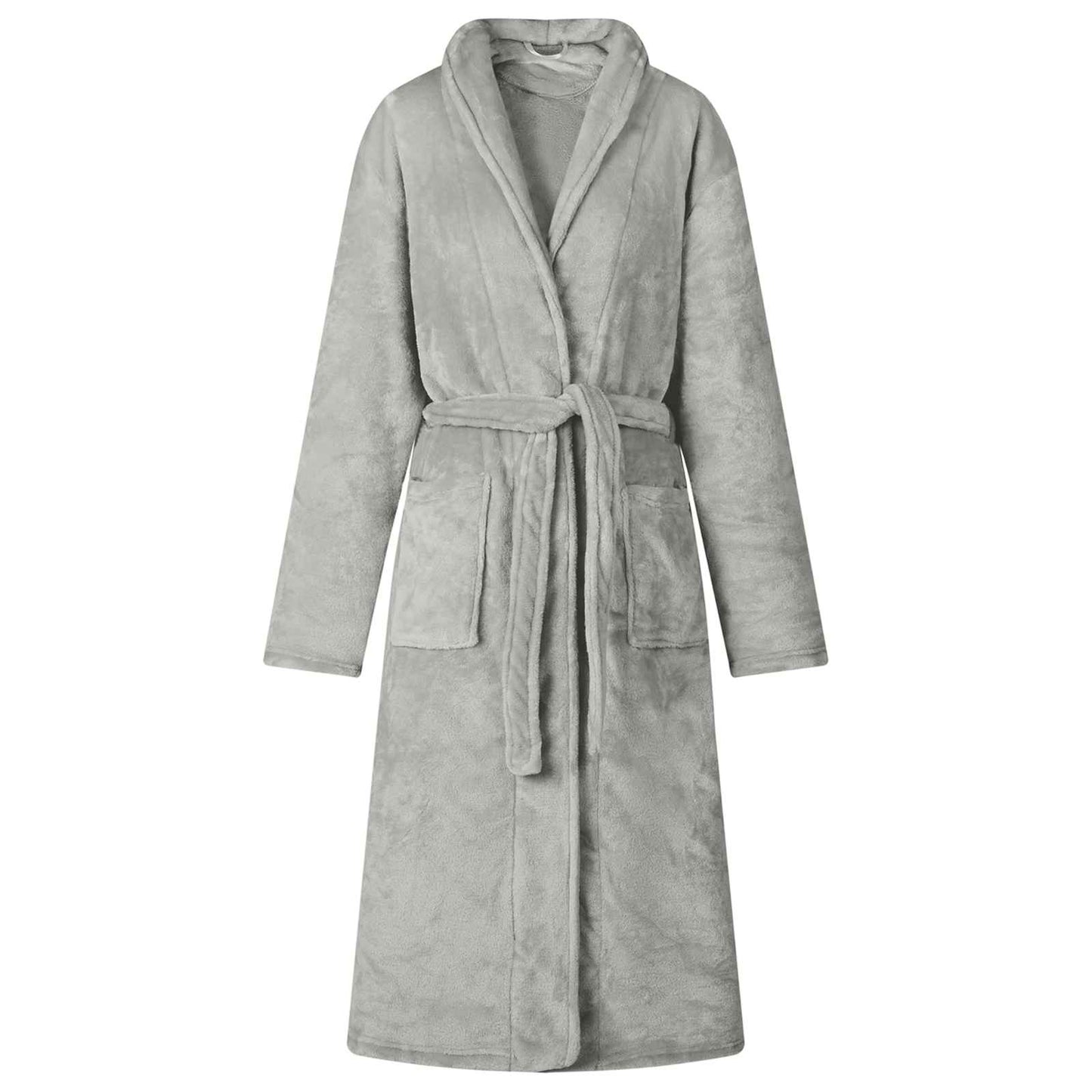Peignoir Vidaxx sans capuche gris avec flanelle