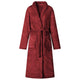 Peignoir VidaXL sans capuche flanelle XXXL rouge bordeaux