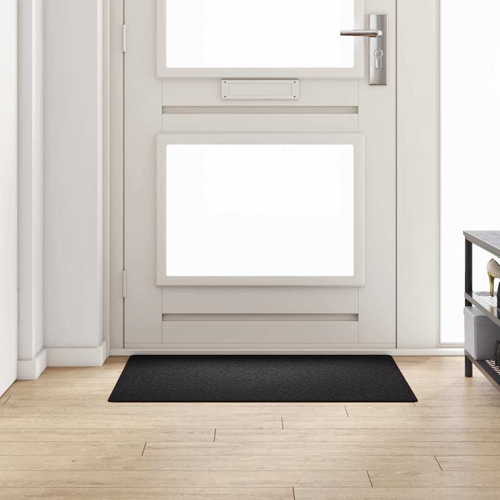 Vidaxl carpet runner anthracite 100 x 100 cm 100% polypropylene