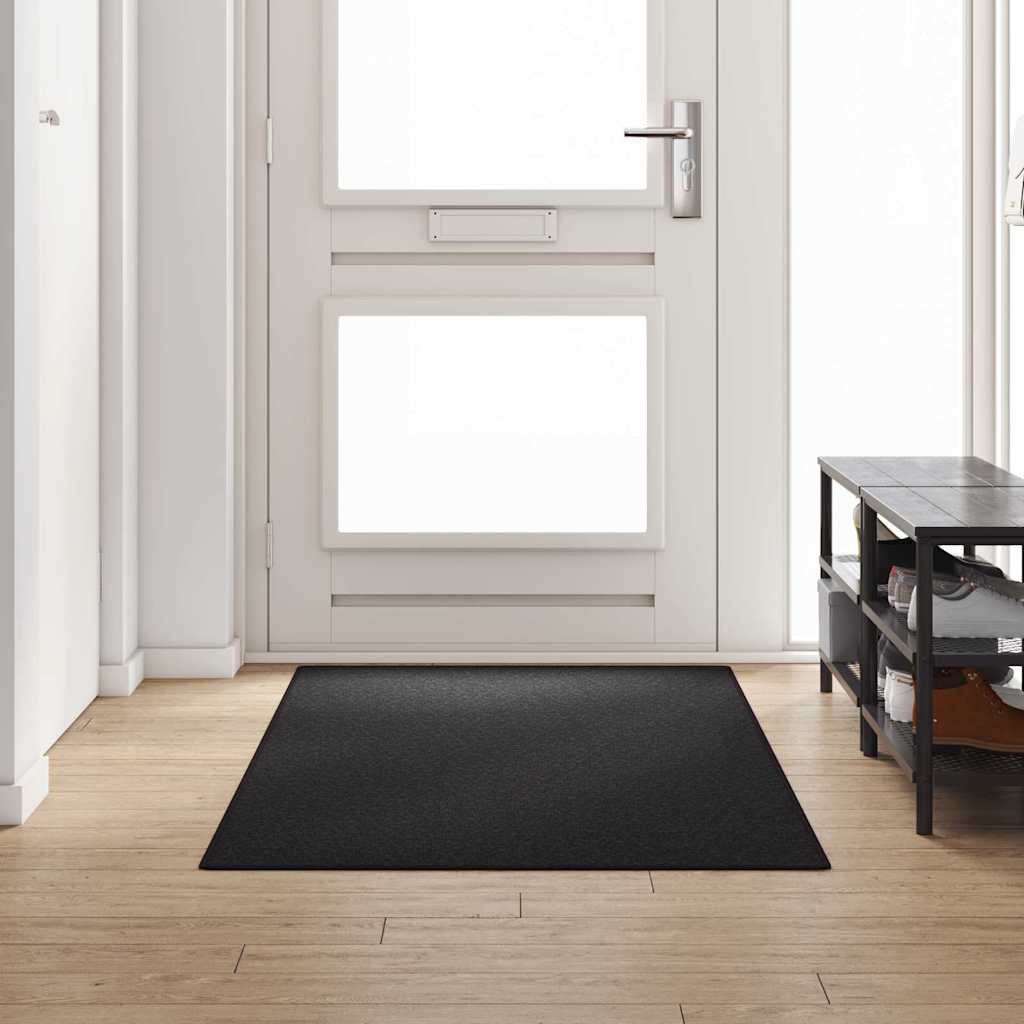 Vidaxl tapis de passage anthracite 100 x 250 cm 100% polypropylène