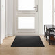Vidaxl tapis de passage anthracite 100 x 250 cm 100% polypropylène