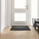 Vidaxl tapis de passage gris foncé 100 x 150 cm 100% polypropylène