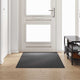 Vidaxl tapis de passage gris foncé 100 x 250 cm 100% polypropylène