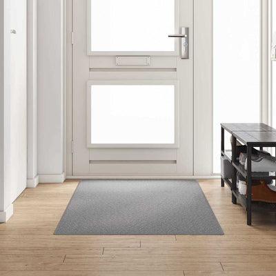 Vidaxl tapis de passage gris clair 100 x 250 cm 100% polypropylène