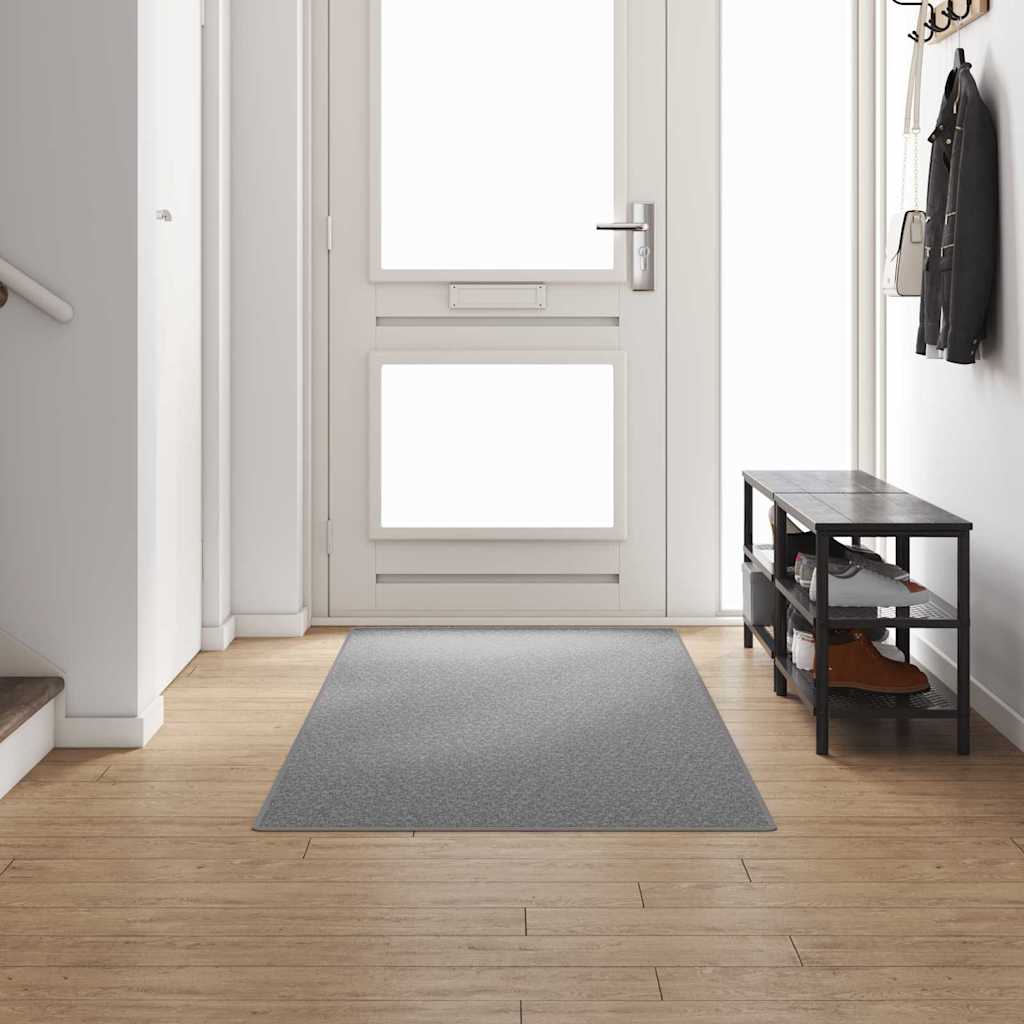 Vidaxl tapis de passage gris clair 100 x 300 cm 100% polypropylène
